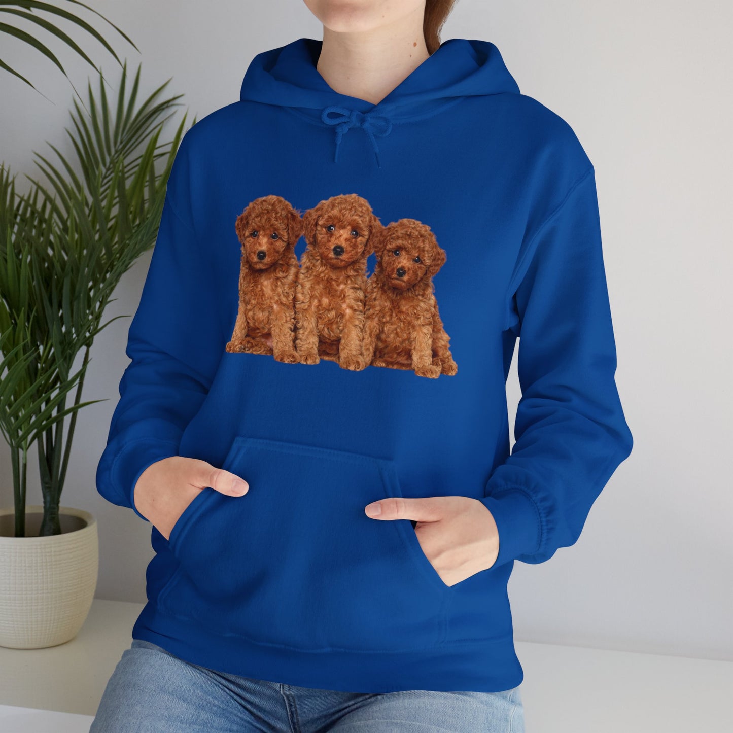 Cute Poodle Trio Unisex Heavy Blend™ Hoodie