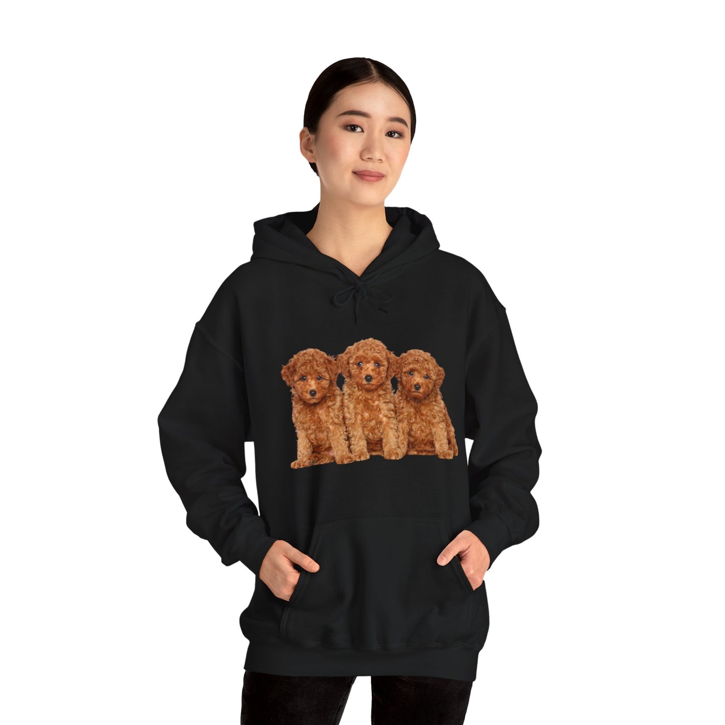 Cute Poodle Trio Unisex Heavy Blend™ Hoodie