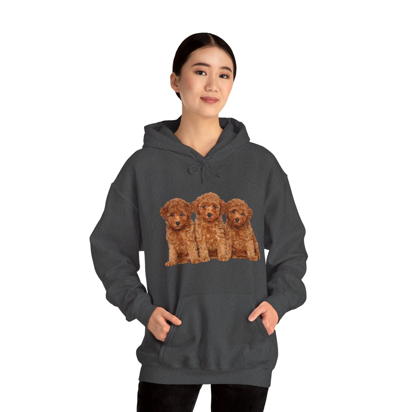 Cute Poodle Trio Unisex Heavy Blend™ Hoodie