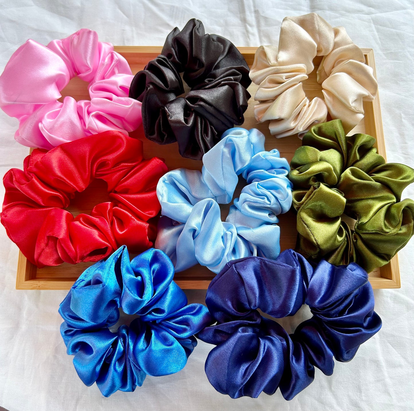 Satin Scrunchies